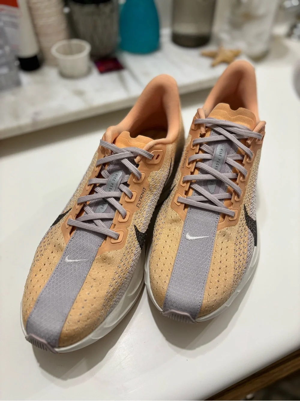 Nike ZoomX Pegasus Plus Size 11 Women’s Orange Chalk Cave Stone New FQ7261-702